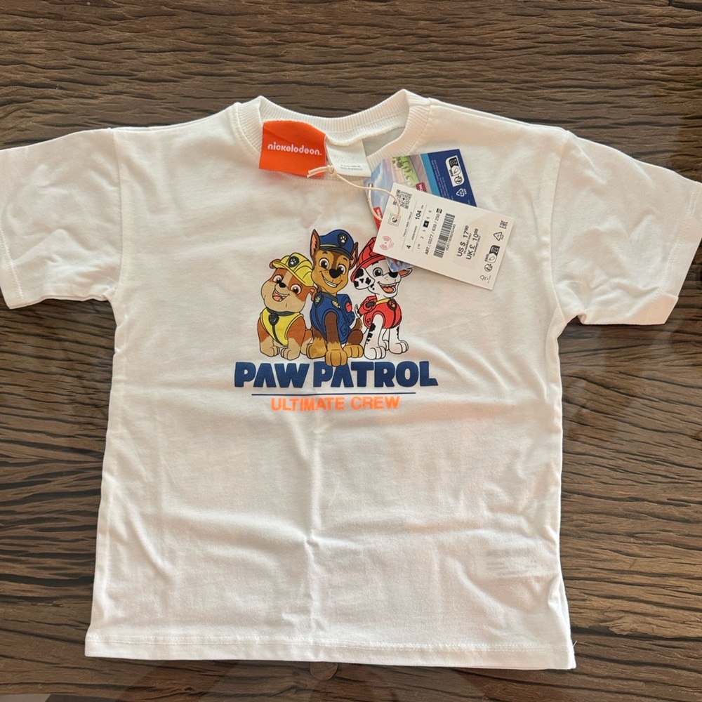 Zara toddler Paw Patrol ultimate crew T-Shirt